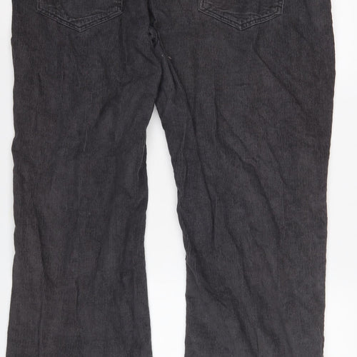 Maine New England Men's Black Corduroy Trousers 40 S