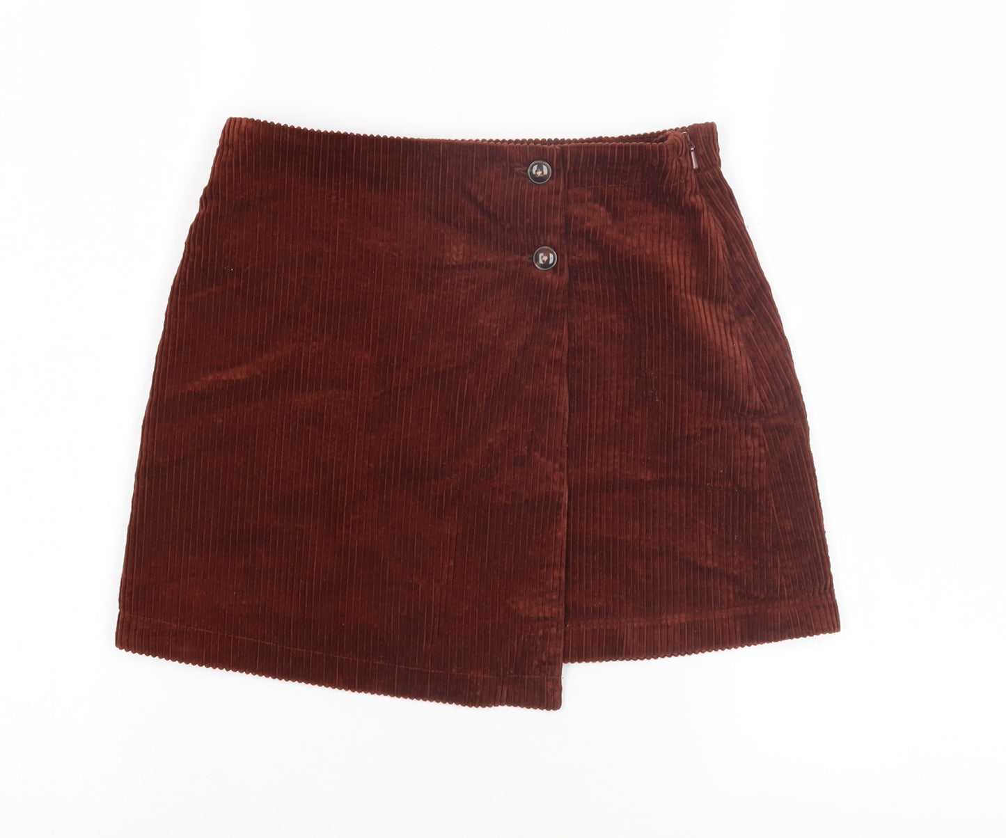 Next Girls Brown Corduroy Skirt Age 9-10 Years