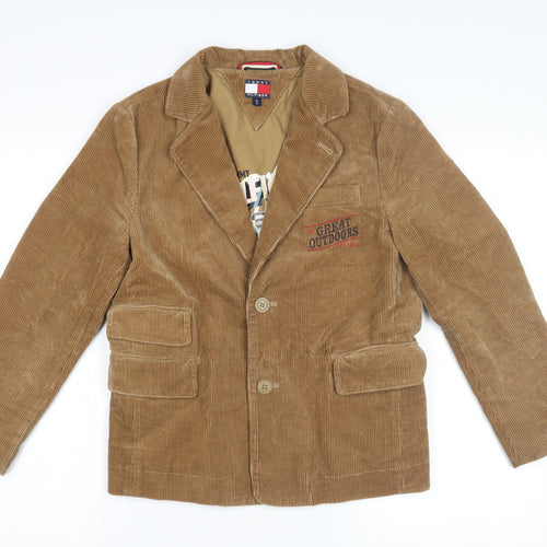 Tommy Hilfiger Brown Corduroy Blazer, Size 12