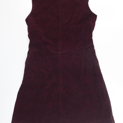 Oasis Women’s Purple Mini Sheath Dress Size 8