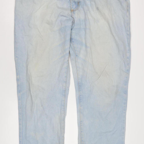 Union Blues Men's Light Blue Straight Jeans 42XL