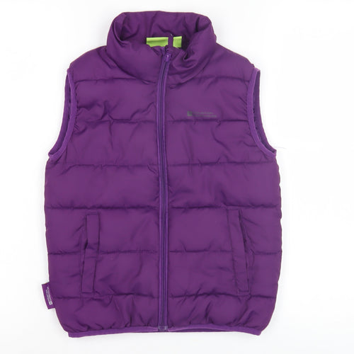 Mountain Warehouse Girls Purple Puffer Jacket 7-8 Years