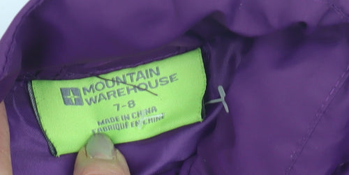 Mountain Warehouse Girls Purple Puffer Jacket 7-8 Years