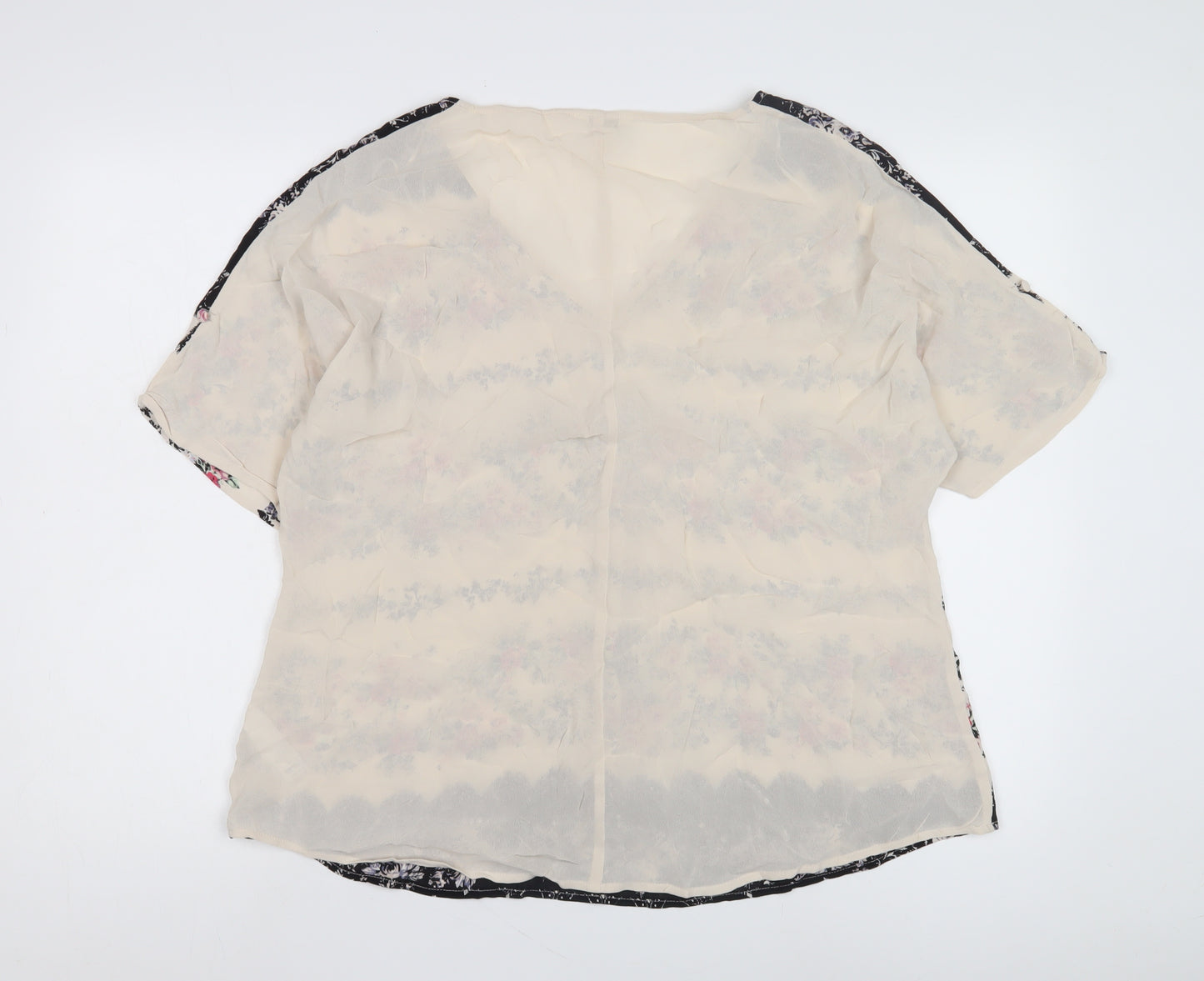 Monsoon Women's Multicoloured Floral Top Size 8