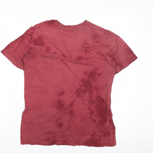 Hurley Men's Red Graphic Print T-Shirt