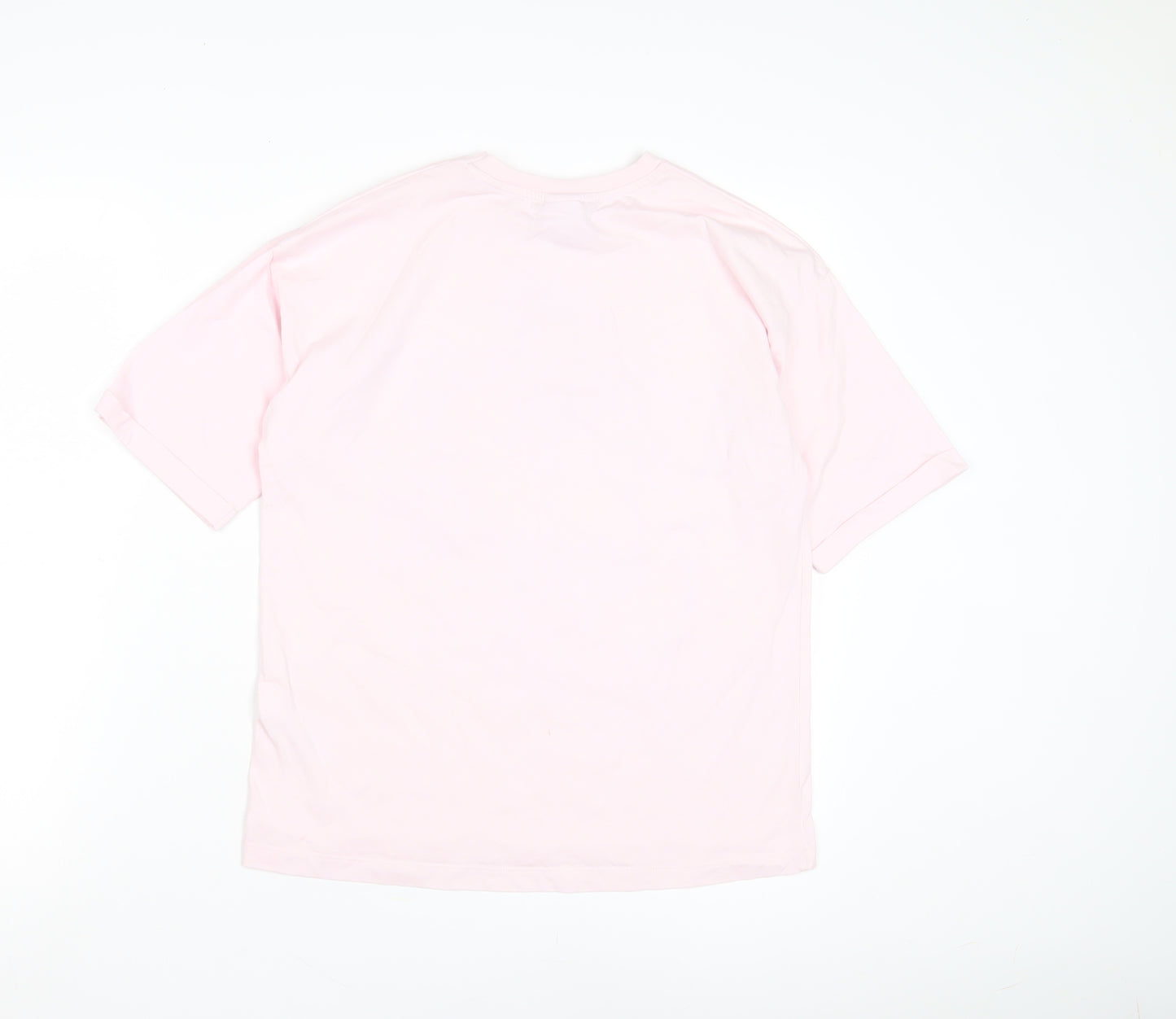 George Girls Pink Stitch Graphic T-Shirt, Size 12-13 Years