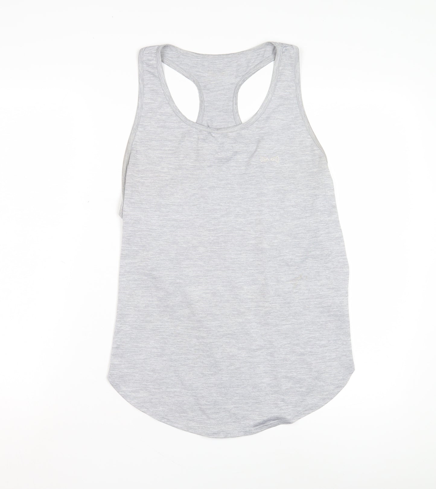 USA Pro Women's Grey Tank Top Size 12 - Gym Training