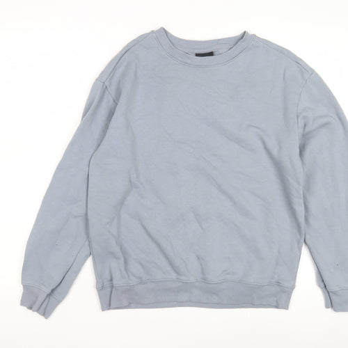 H&M Grey Relaxed Fit Unisex Sweatshirt, S