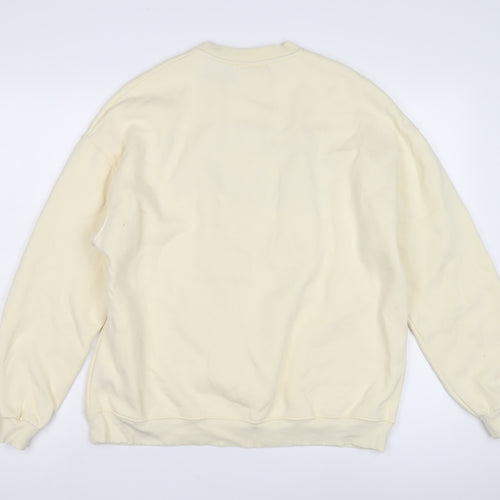 Pull & Bear Unisex Ivory UC Berkeley Sweatshirt S