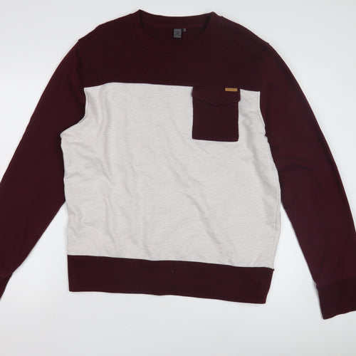 Firetrap Men's Multicoloured XL Pullover Sweatshirt