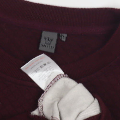 Firetrap Men's Multicoloured XL Pullover Sweatshirt