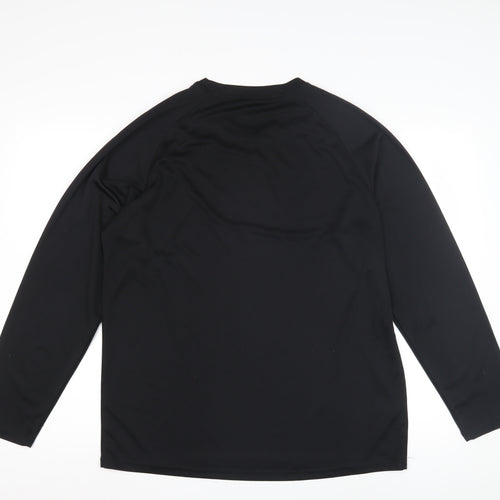 Hi Gear Men's Black XL Long Sleeve Active Top