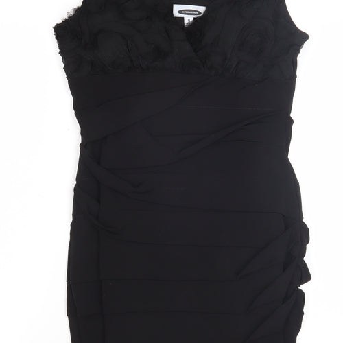 Intermission Women’s Black Bodycon Party Dress Size 8