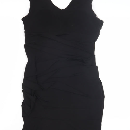 Intermission Women’s Black Bodycon Party Dress Size 8
