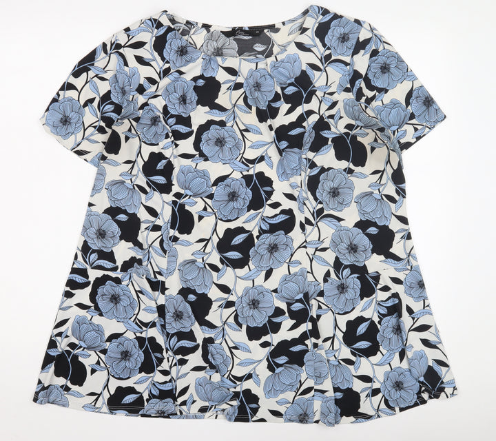 Bon Collection Women's Multicoloured Floral Top