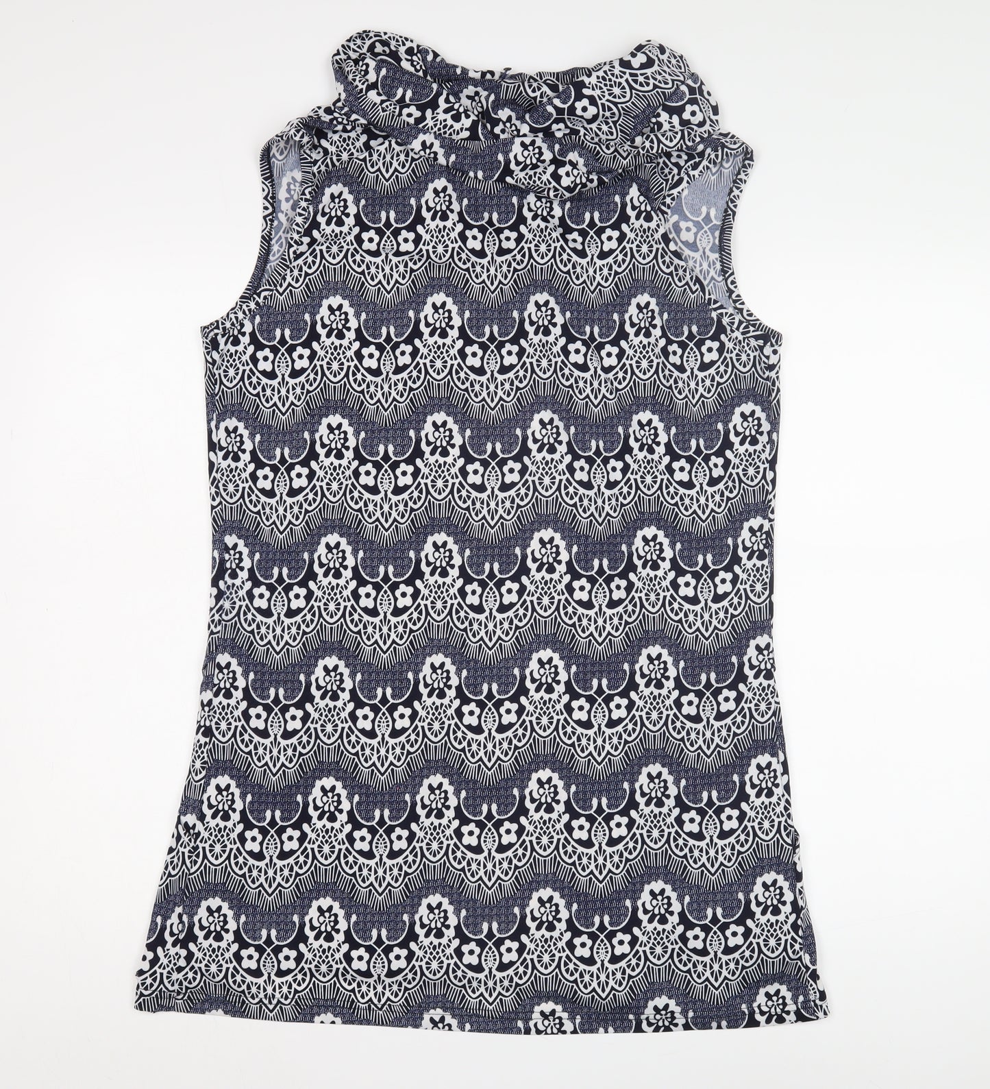 Samya Women's Multicoloured Floral Sleeveless Top