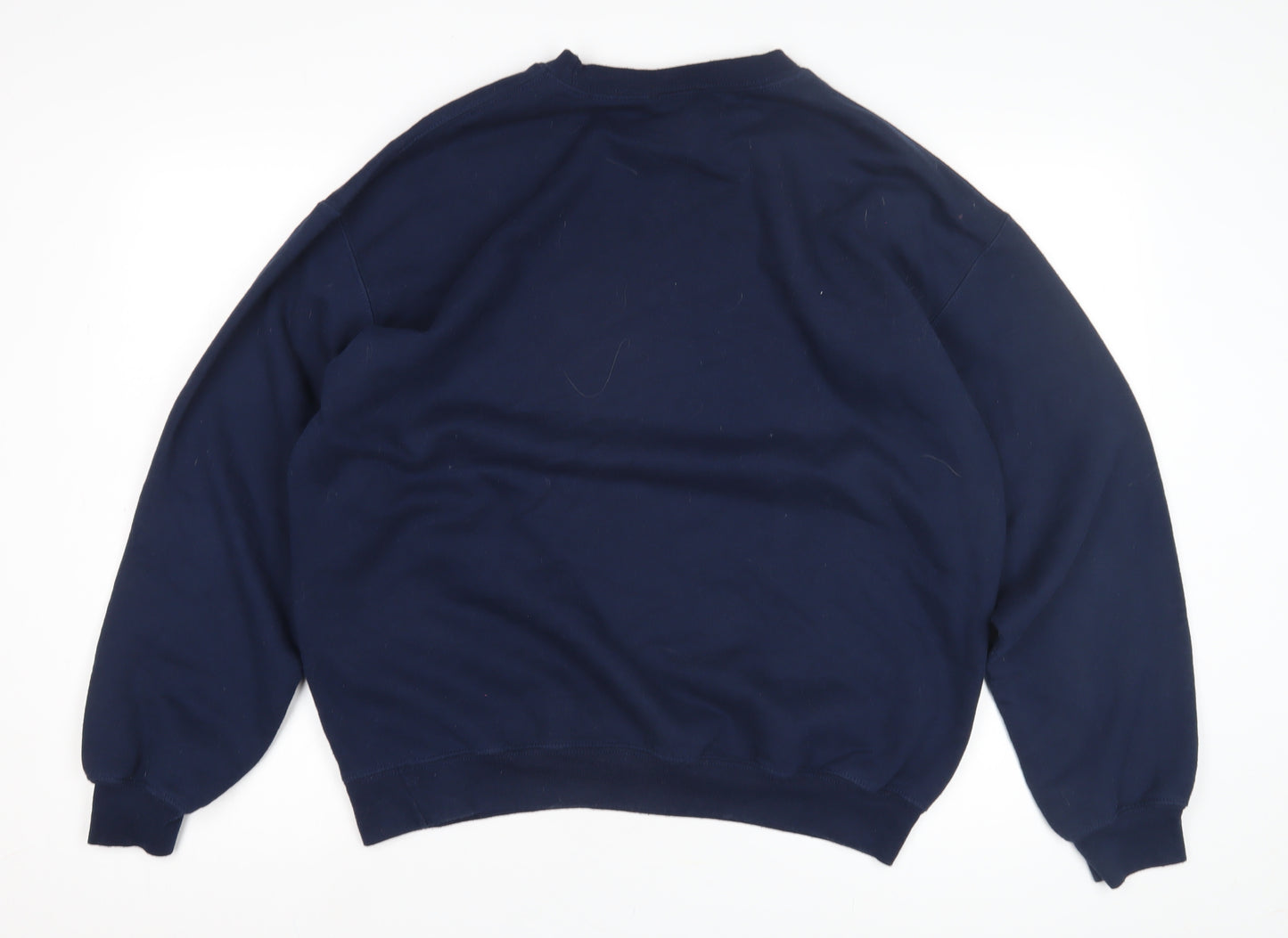 NFL Team Apparel Men's Blue Patriots Sweatshirt L
