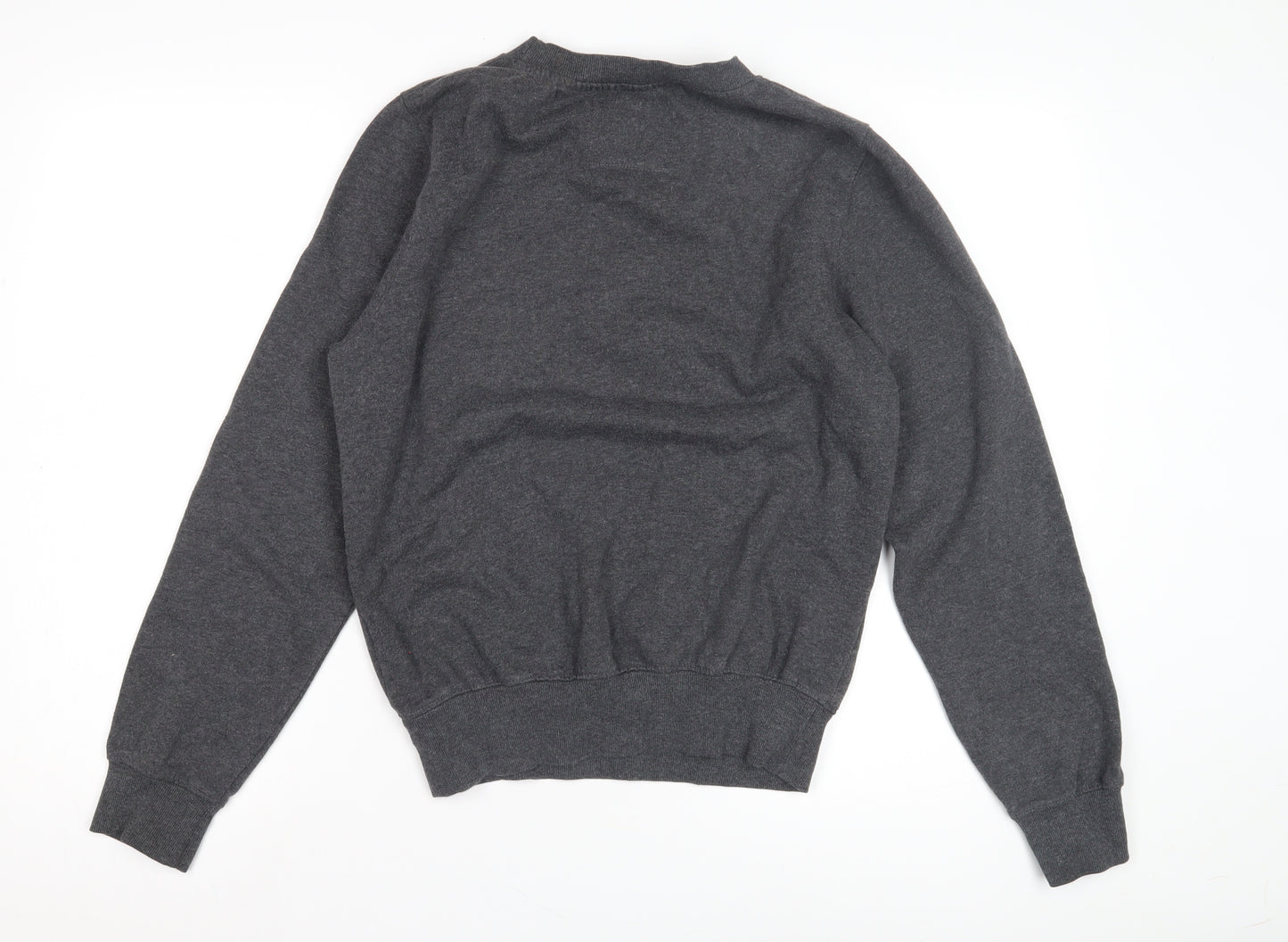 Hard Rock Cafe Grey Unisex Sweatshirt, Size S, Pullover