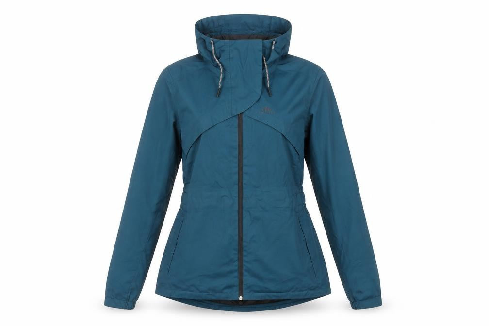 Front view of Decathlon Women's Blue Windbreaker Jacket S