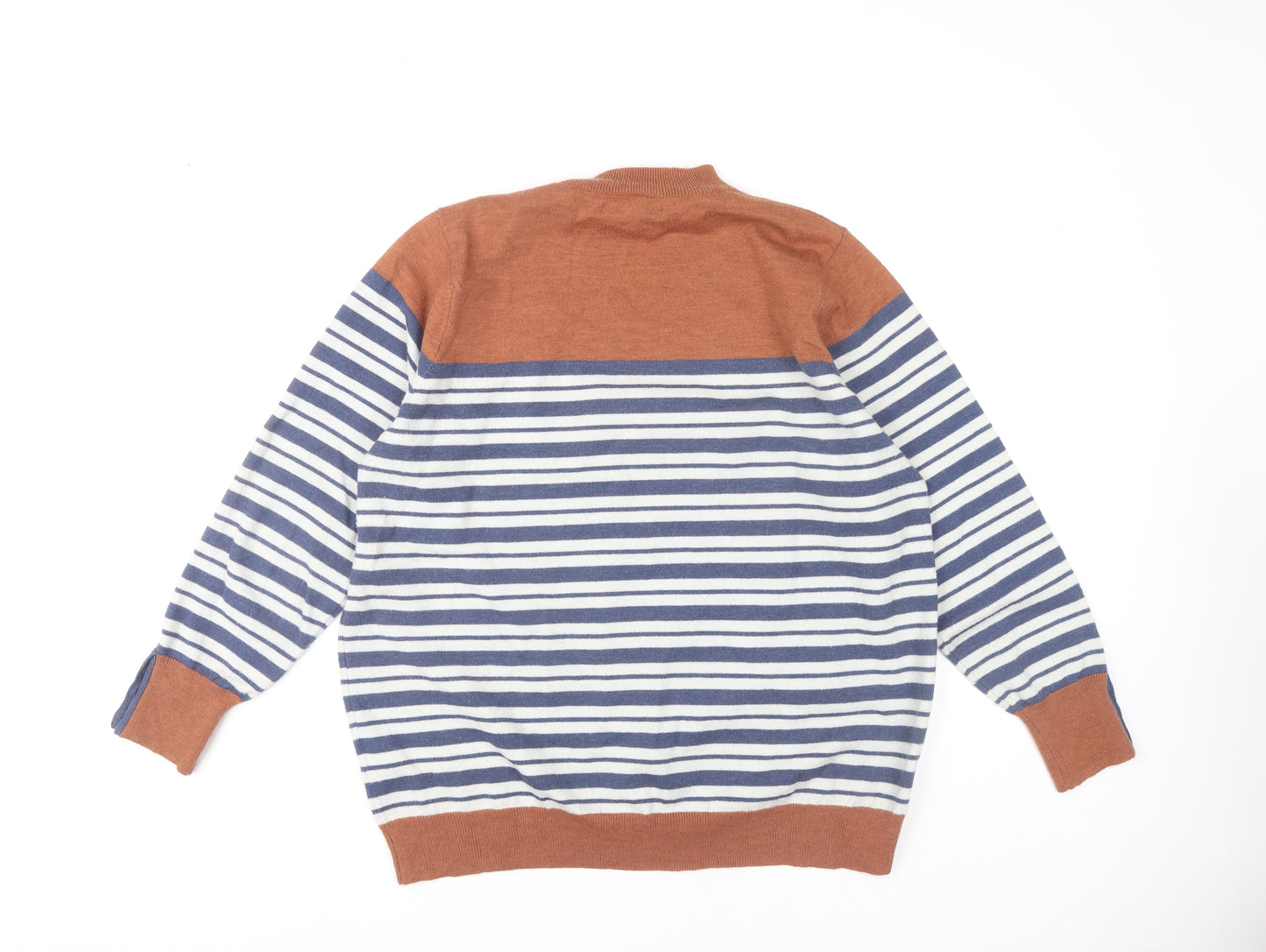 Julipa Women's Multicoloured Striped Pullover Jumper