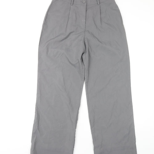 PrettyLittleThing Women's Grey Trousers, Size 8