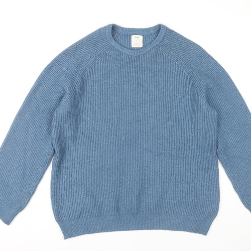 Marks and Spencer Blue Men's XL Knit Pullover Jumper