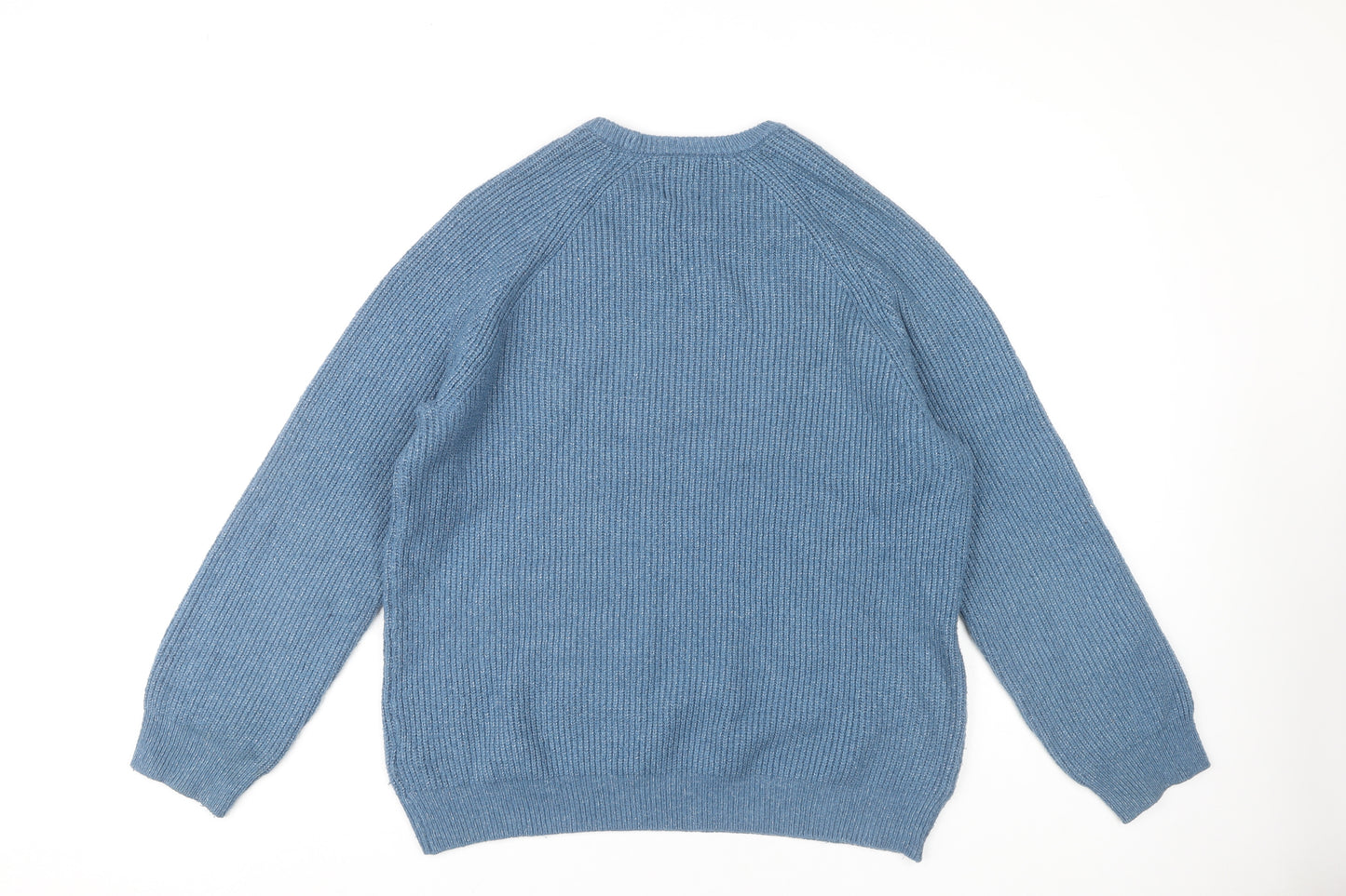 Marks and Spencer Blue Men's XL Knit Pullover Jumper