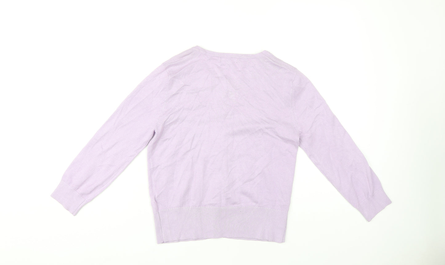 Debenhams Women's Purple Cardigan Size 12