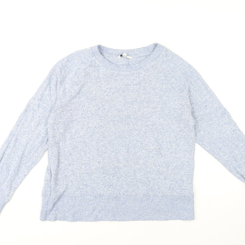Next Women's Blue Crew Neck Pullover Jumper, Size 12