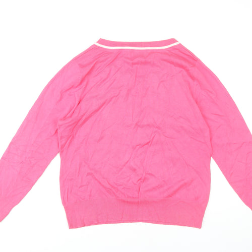 M&Co Women's Pink Pullover Jumper Size 20