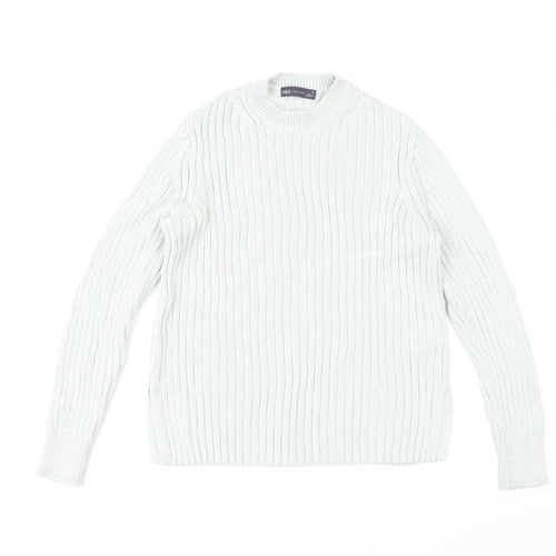 Marks and Spencer Women's Turquoise Pullover Jumper Size 10