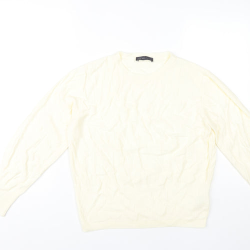 Marks and Spencer Women's Ivory Pullover Jumper Size 12
