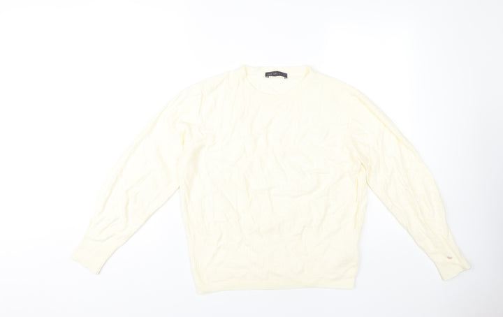 Marks and Spencer Women's Ivory Pullover Jumper Size 12