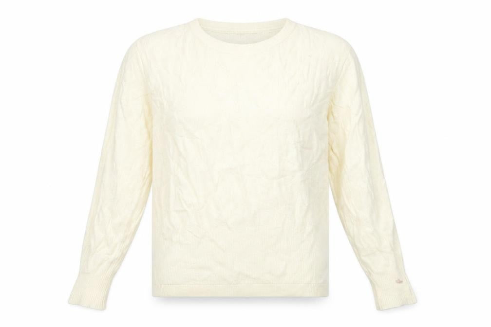 Front view of Marks & Spencer Women's Ivory jumper, size 12