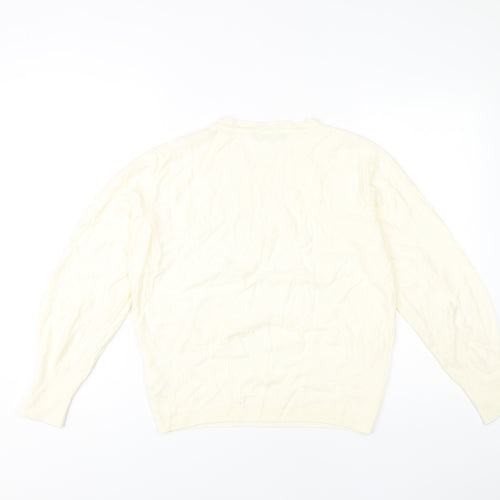 Marks and Spencer Women's Ivory Pullover Jumper Size 12
