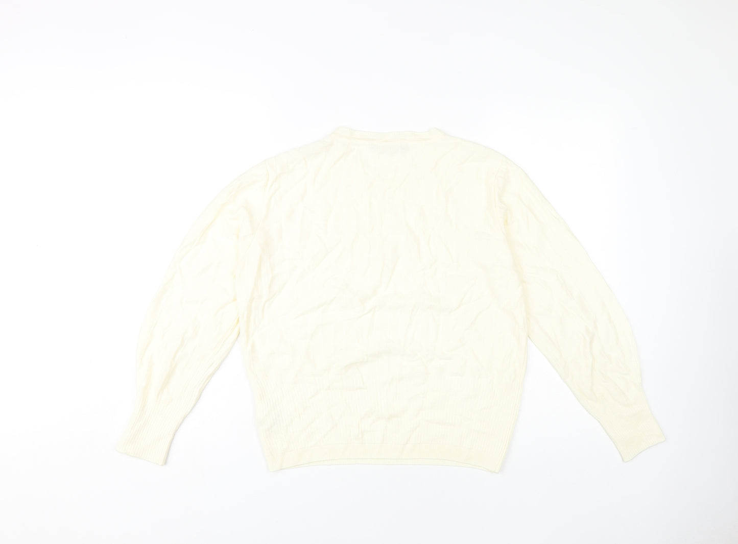 Marks and Spencer Women's Ivory Pullover Jumper Size 12