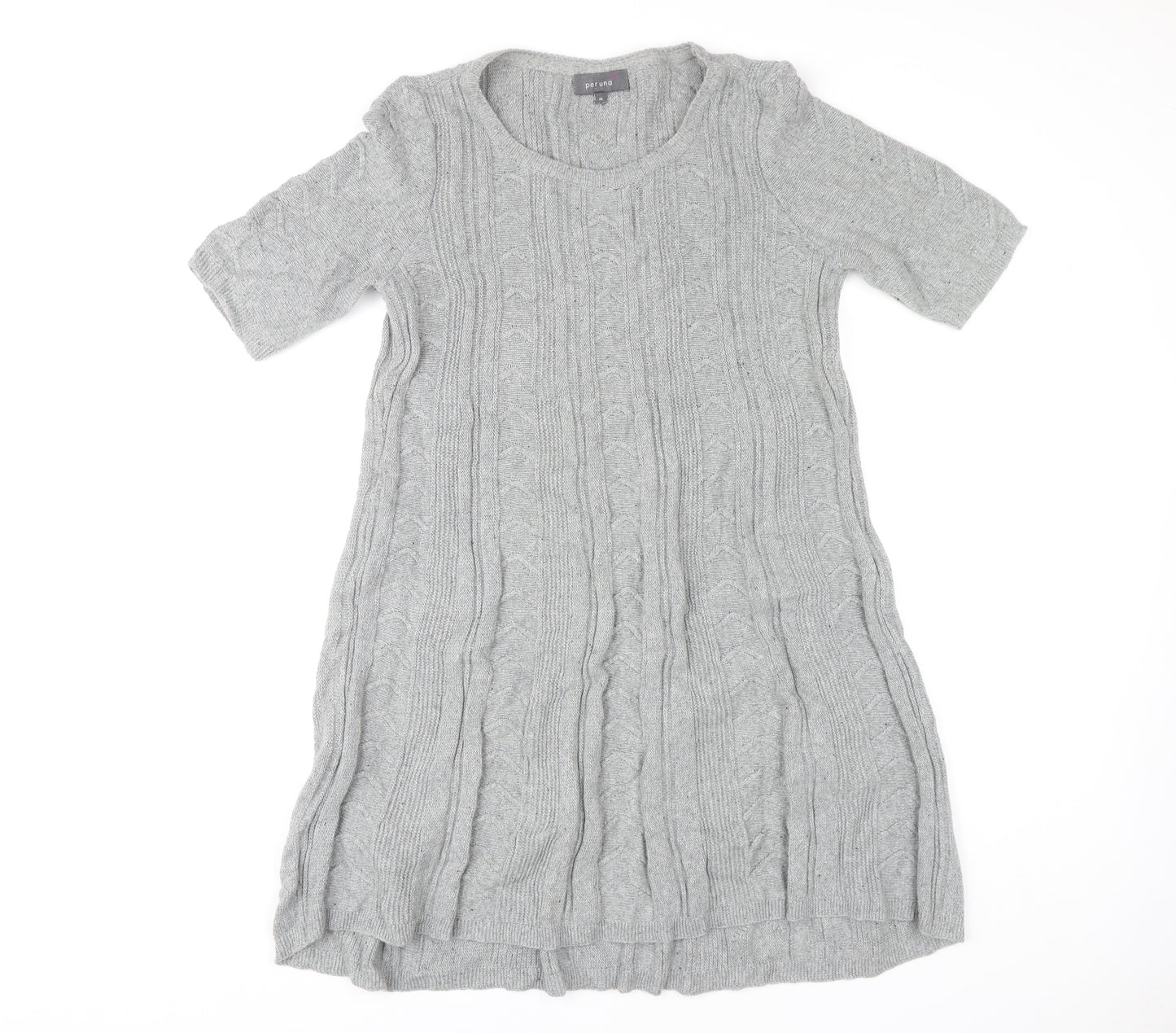 Per Una Women's Grey Jumper Dress Size 16