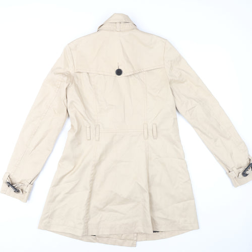 H&M Women's Beige Trench Coat Size 12