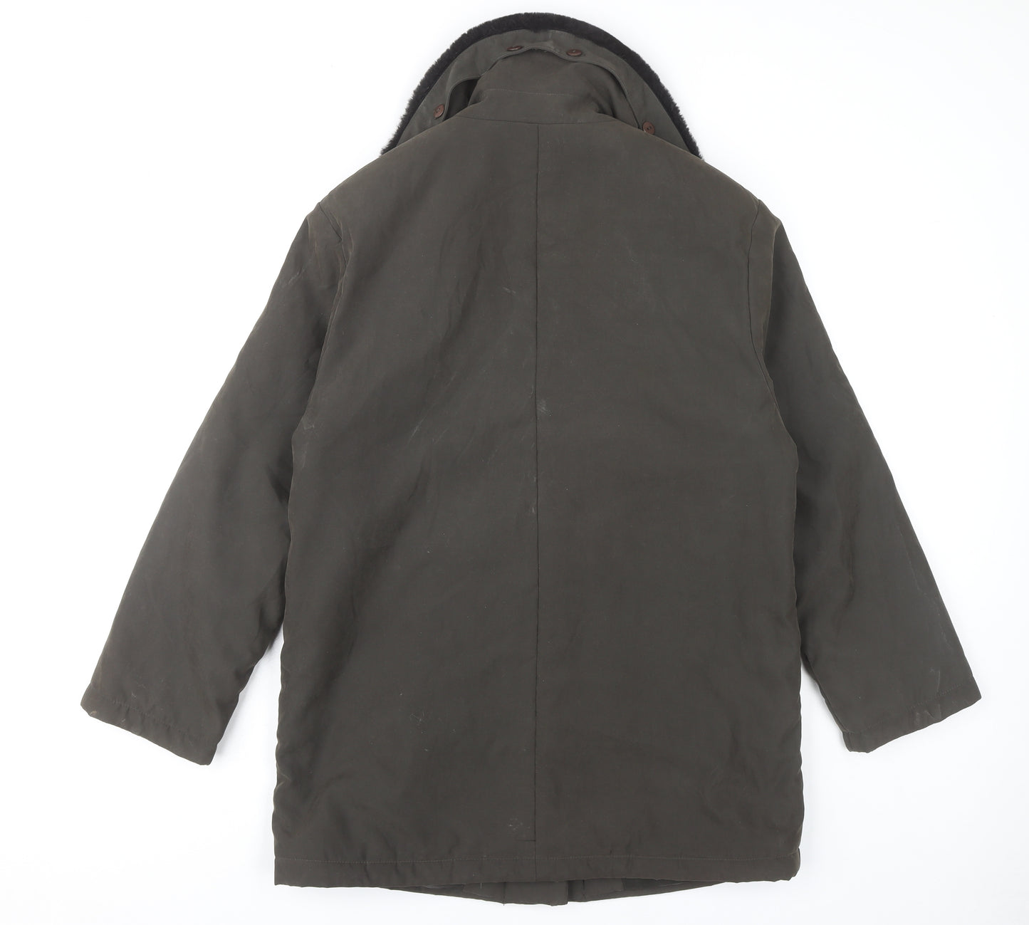 Berkertex Women's Green Mid-Length Coat Size 10-12