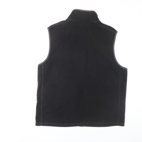 Marks & Spencer Men's Black Fleece Gilet L