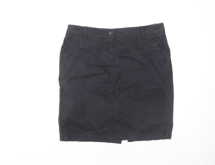 Fat Face Women's Black Pencil Skirt Size 14