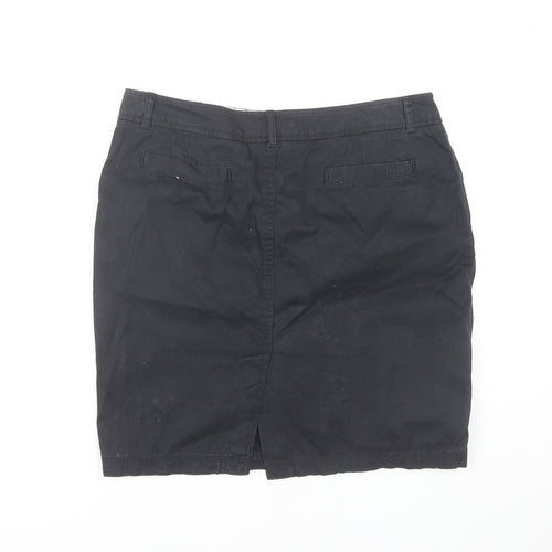 Fat Face Women's Black Pencil Skirt Size 14