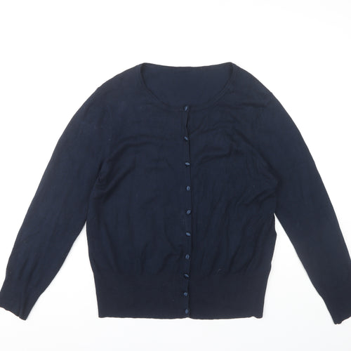 Marks and Spencer Women's Blue Cardigan UK 16