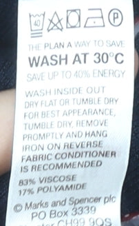 Marks and Spencer Women's Blue Cardigan UK 16