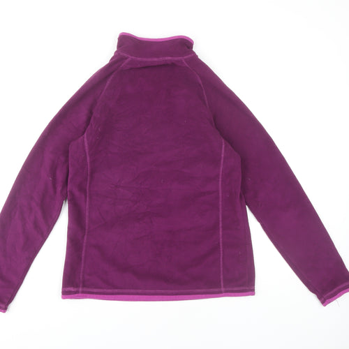 Mountain Warehouse Women's Purple Pullover Fleece Sweatshirt UK 10