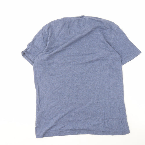 Our South Men's Blue Graphic Print T-Shirt S