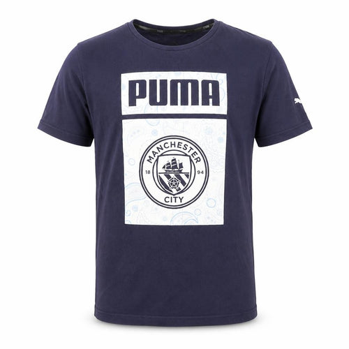 Puma Men’s Manchester City Blue T-Shirt S