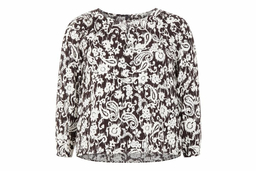 Front view of Marks & Spencer Women's Paisley Blouse, size 20, - New