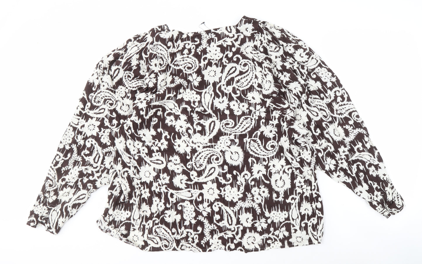 Marks and Spencer Women's Paisley Blouse, Size 20 - New