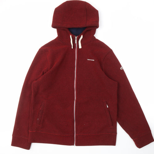 Craghoppers Men's Red M Basic Hooded Jacket